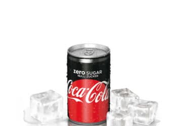 Coca-Cola Zero zuckerfreie Limonade mit starkem Wachstum