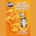 Halloween-Edition von Fanta vor orange Hintergrund