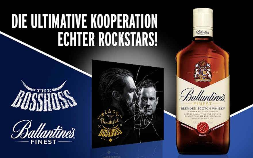 Ballantine's rockt die Whiskywelt