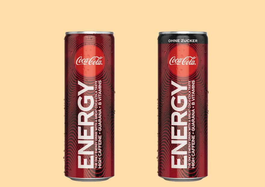 Coke erstmals mit Energydrink