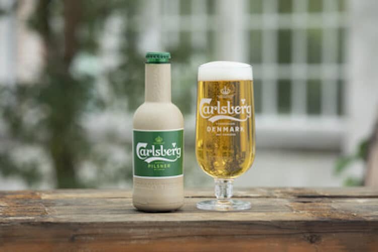 Carlsberg entwickelt Papier-Bierflasche