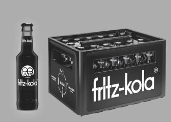 Fritz-Kola mit neuer Gastroflasche