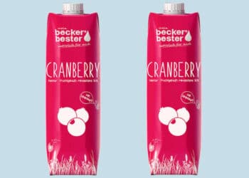 Cranberry im Tetra Pak