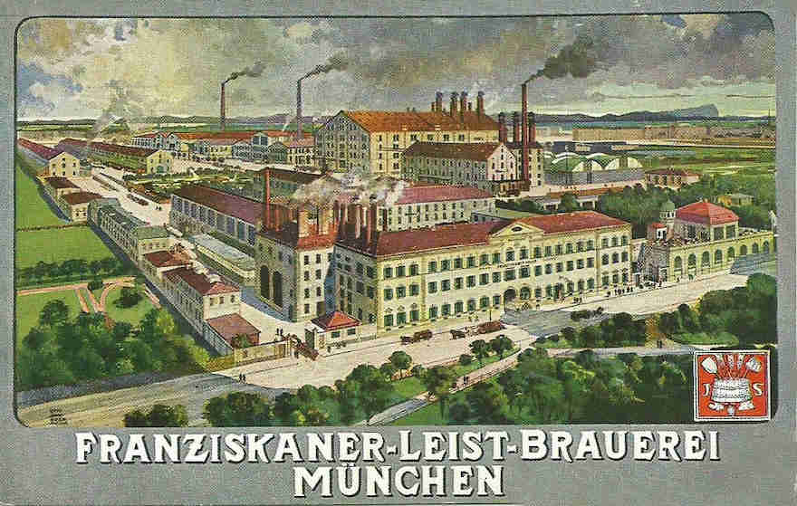 Franziskaner Brauerei 1910
