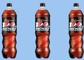 Pepsico stellt komplett auf rPET um