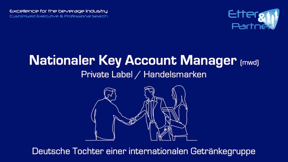 Nationaler Key Account Manager (mwd) Private Label