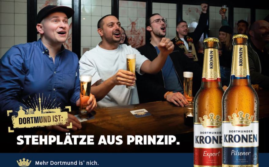 Foto: Kampagne Dortmunder Kronen Bier