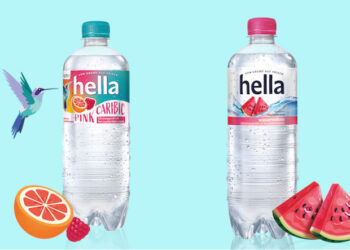zwei neue Sorten Hella Mineralwasser mit Geschmack