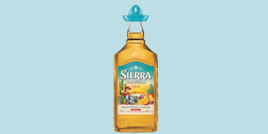 Eine Flasche des neuen Sierra Tropical Chilli