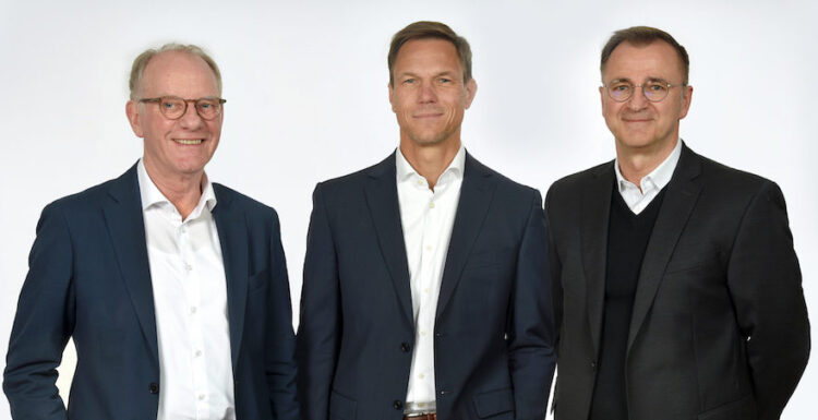 Peter Hintermeier, Thomas Raiser, Oliver Bergner (von links)
