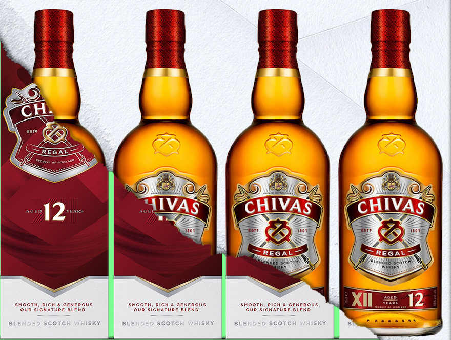 Chivas Regal bald ohne Karton
