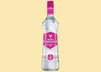 Flasche Gorbatschow Wodka Raspberry