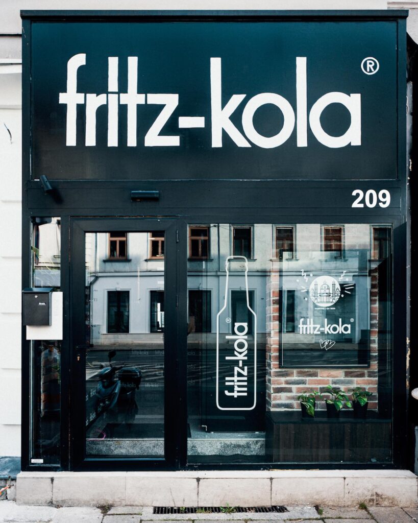 Wiener Büro von Fritz-Kola von außen.