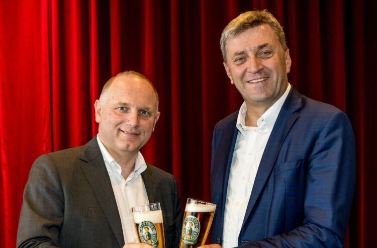 Heinz Christ (rechts) und Guido Mockel