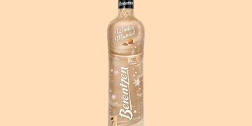 Eine Flasche Berentzen Winter Mandel