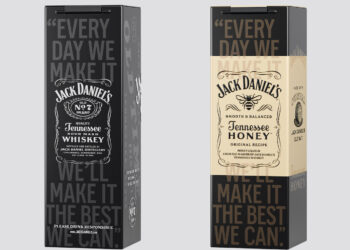 Jack Daniel's Old No. 7 und Tennessee Honey in der Metallbox