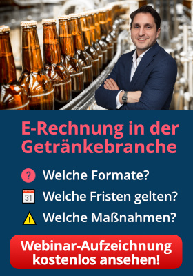 Anzeige Gedat E-Rechnung