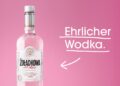 Die Kampagne läuft ab sofort unter dem Motto "Ehrlicher Wodka".