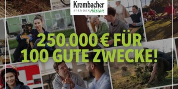 Krombacher-Werbung für Spendenaktion