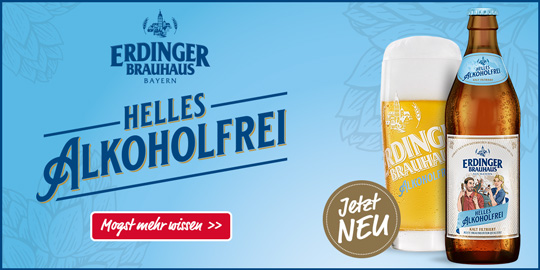 Anzeige Erdinger Brauhaus Helles Alkoholfrei