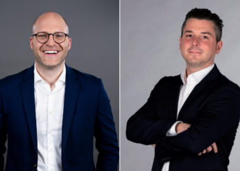 Porträts von Samuel Schawalder (links) und Markus Kopfer