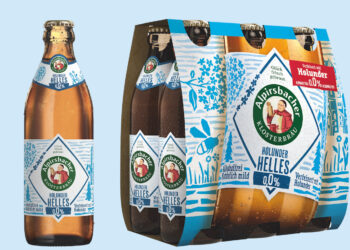 Alpirsbacher Holunder Helles 0,0 % als Einzelflasche und im Sixpack