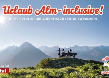 Almdudler verstärkt weiterhin seine Präsenz am POS durch eine gezielte Kooperation mit der Urlaubsregion Zillertal. (Foto: Almdudler)