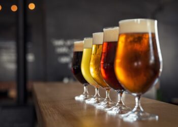 Foto von Biergläsern