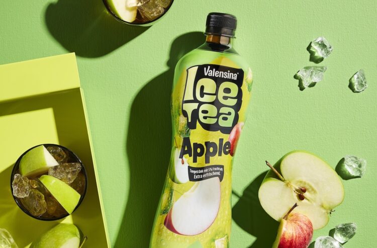 Eine von zwei neuen Sorten: Valensina Ice-Tea Apfel