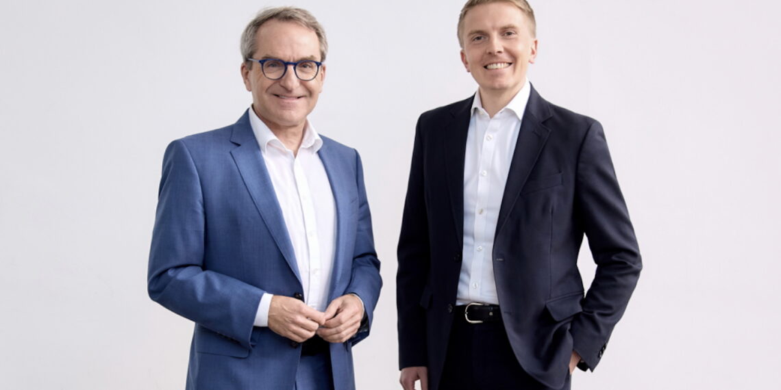 Foto von Dr. Martin Küssner und Niklas Müller