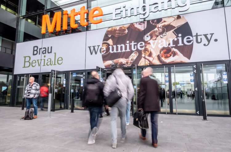 Eingang der Messe Brau Beviale